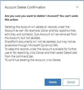 Confirm household deletion Confirm household deletion.