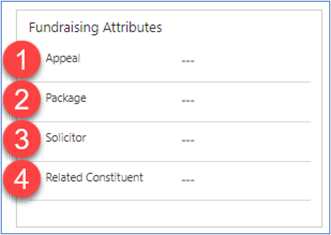 Work with Fundraising Attributes fields Work with Fundraising Attributes fields.