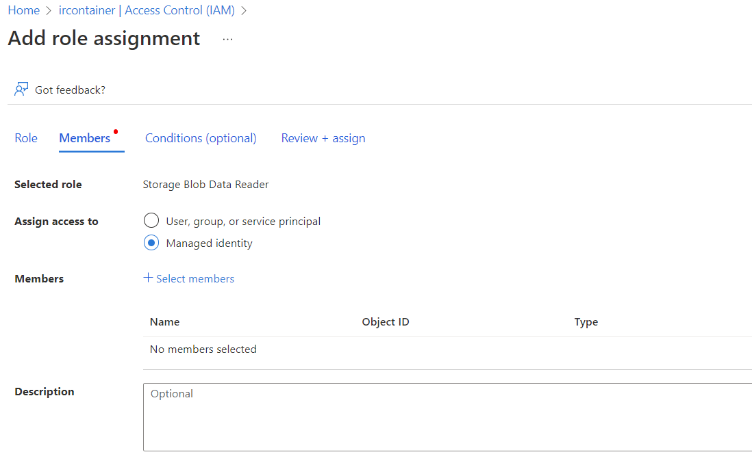 IAM with managed identity IAM with managed identity.