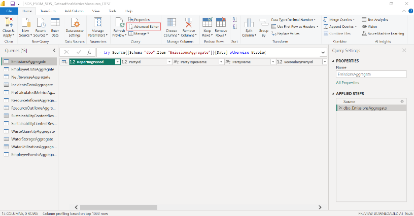 Kuvakaappaus laajennetun editorin avaamisesta.