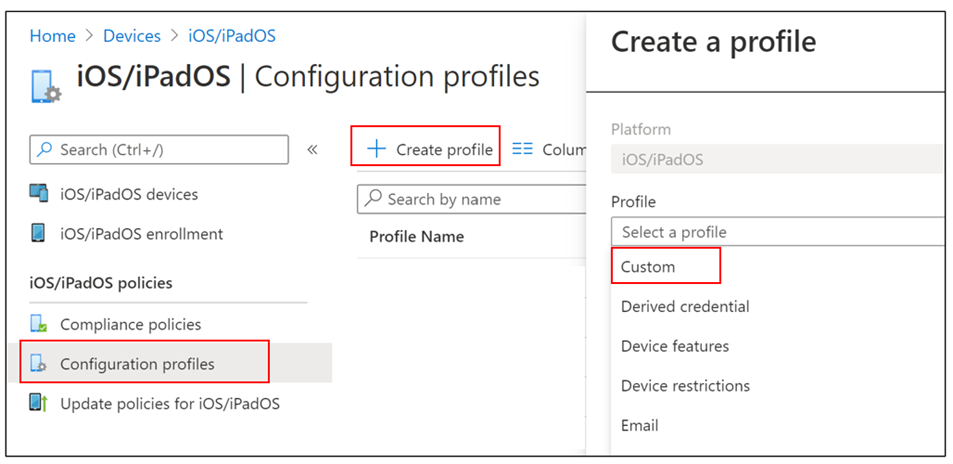 Kuva Microsoft Intune hallintakeskuksesta7.