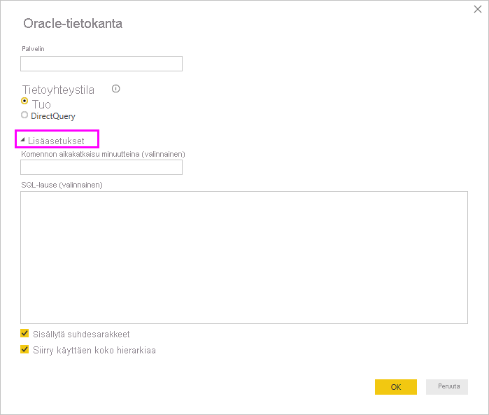 yhteyden-muodostaminen-oracle-tietokantaan-power-bi-desktopin-avulla