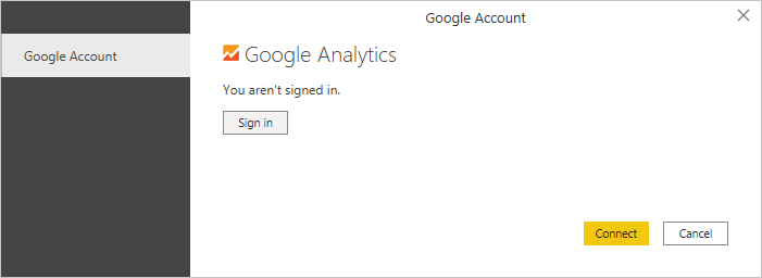 Google Analytics -liittimen Power Query - Power Query | Microsoft Learn