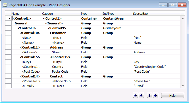 PageDesignerGridLayoutSalesOrder Page Designer for GridLayout of sales order
