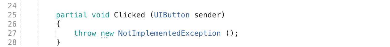 The partial method