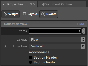 The Widget Tab