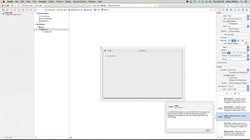 Selecting a label in the Library Selecting a label in the Library