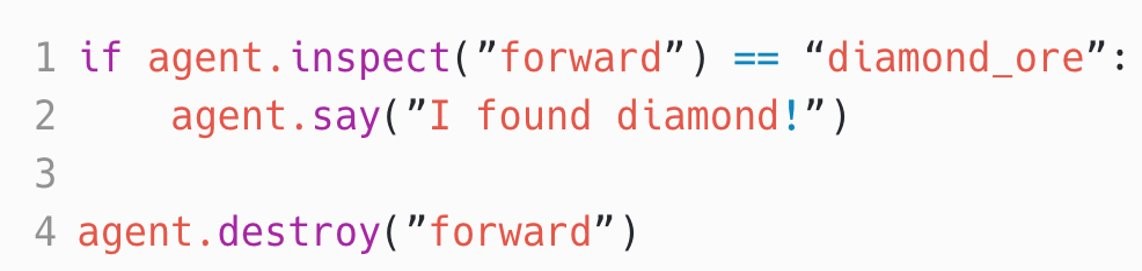 Screenshot of the sample Python code in the narrative.