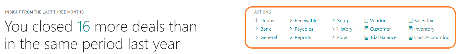 Screenshot of the headline and action area.