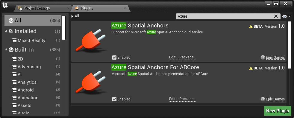 Android plugins in Unreal editor