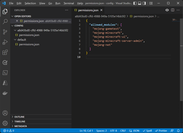 Extending permissions by adding <span class=