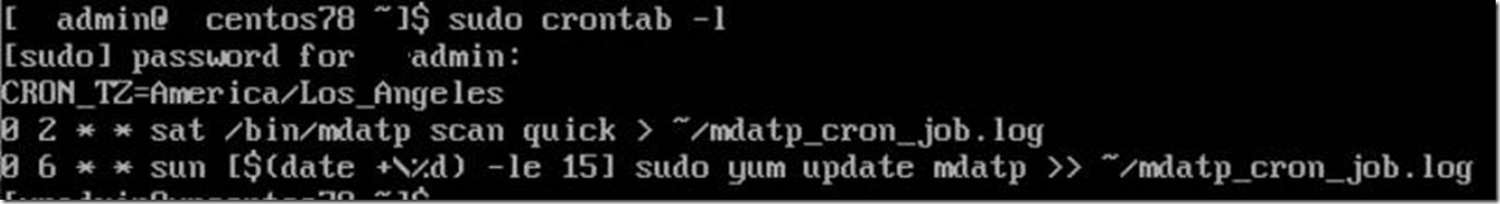 mettre à jour Defender pour point de terminaison sur Linux.