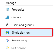 Configurer le lien d’authentification unique
