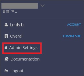 Configurer l’authentification unique côté application&nbsp;- Paramètres d’administration