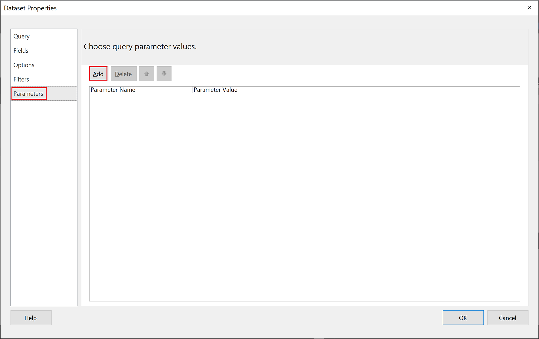 Paramètres du Générateur de rapports Power&nbsp;BI