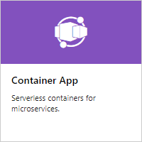 Créer à partir de Container App
