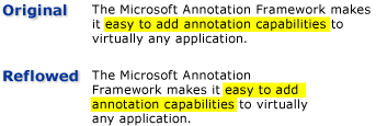Ancrage des données d’annotation