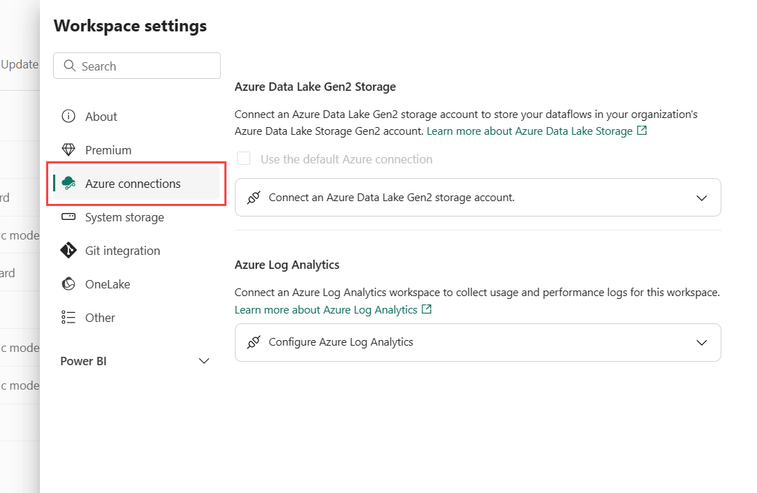 montrant la configuration des ressources Azure.
