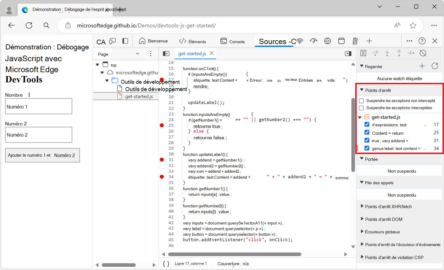 Panneau Points d’arrêt