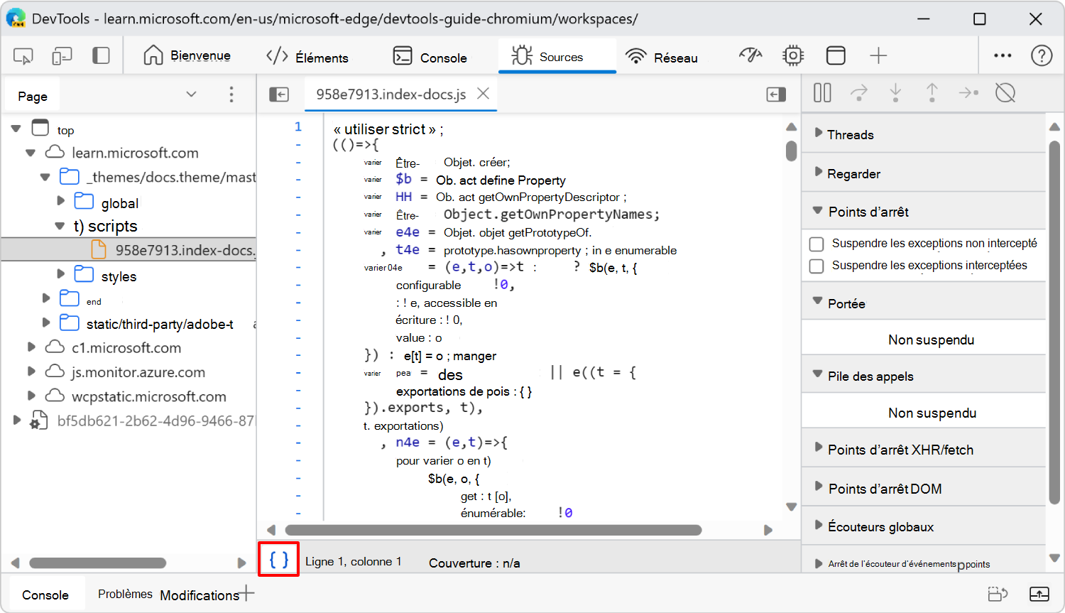 Bouton Impression joli