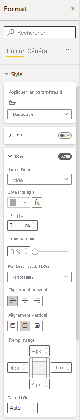 Screenshot showing a formatted disabled button icon.