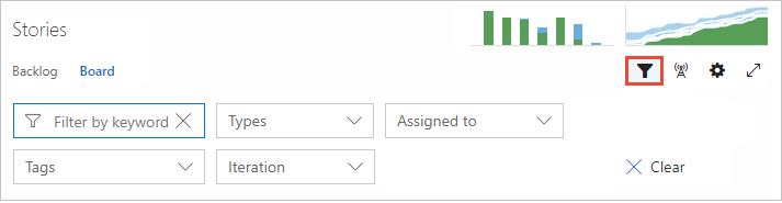 Enable kanban field-based filtering, earlier versions