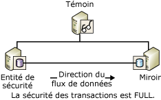 Témoin et deux partenaires d'une session