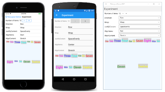 Page Expérience : Aligner les éléments