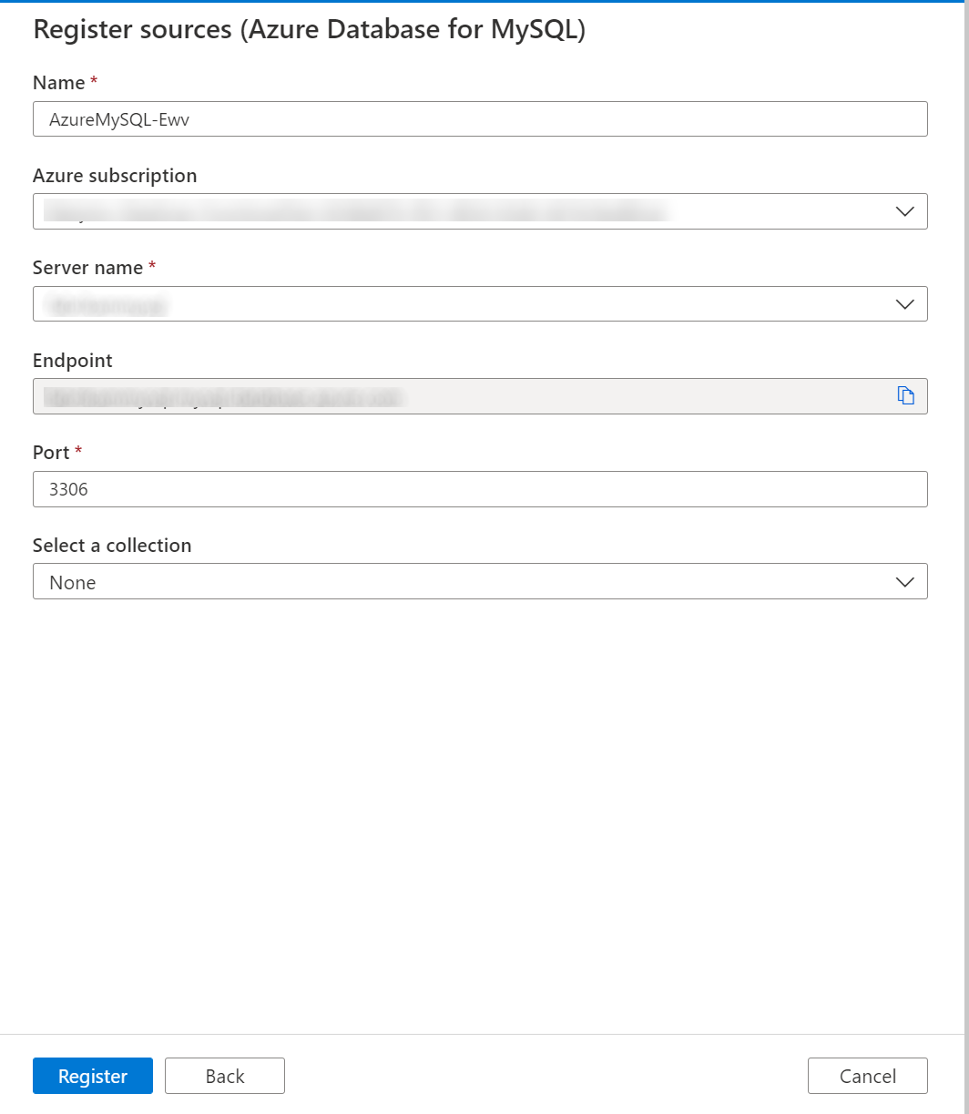 options d’inscription des sources