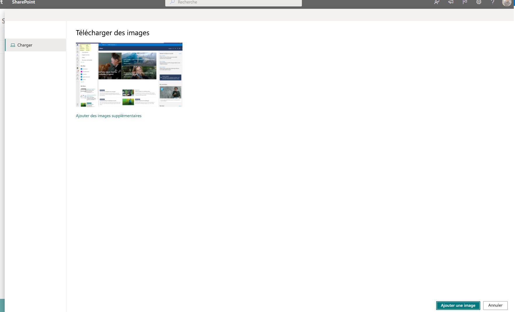 Sélectionner le panneau de fichiers