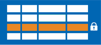 Graphique décoratif de la sécurité au niveau des lignes.