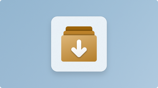 Icône Gestionnaire de package Windows