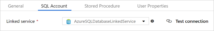 Activité de procédure stockée - Compte SQL