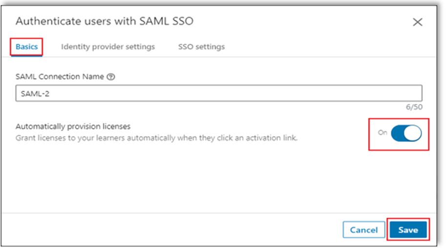 Attribuer des licences