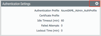 Capture d’écran montrant le bouton Paramètres.