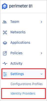 Paramètres de Perimeter&nbsp;81