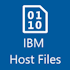 Icône de fichier hôte IBM