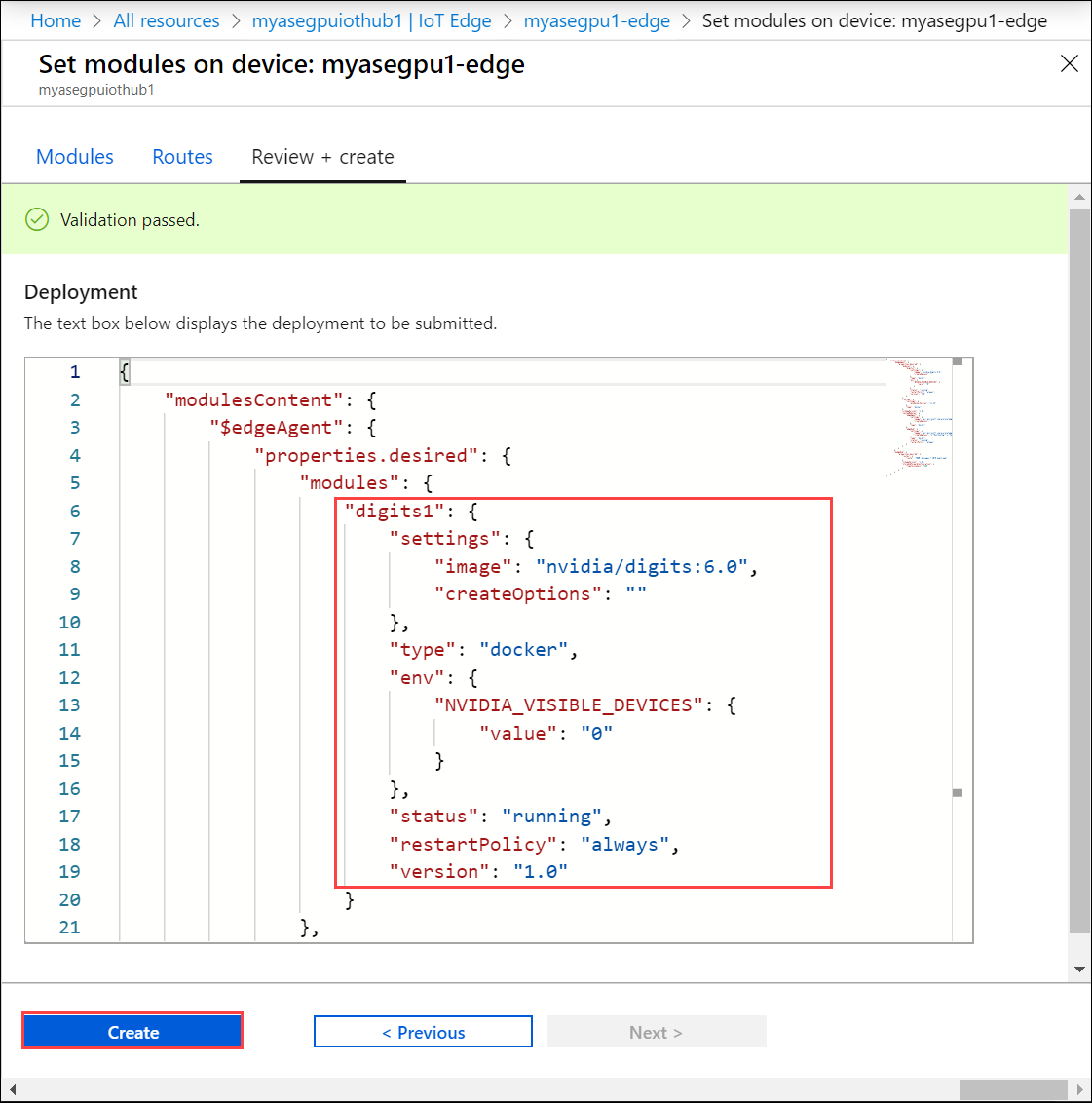 Configurer le module pour utiliser le GPU&nbsp;14
