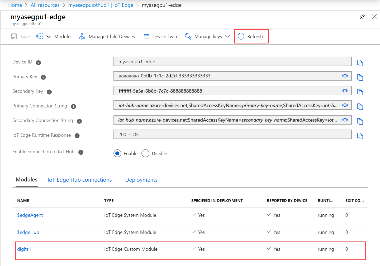 Configurer le module pour utiliser le GPU&nbsp;16