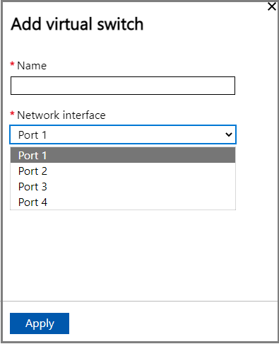 Ajouter une page de commutateur virtuel dans l’interface utilisateur locale 2