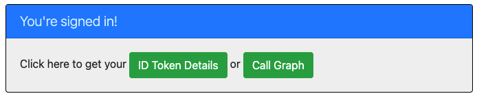 Capture d’écran de l’exemple d’application.