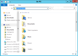 Open folder in PS