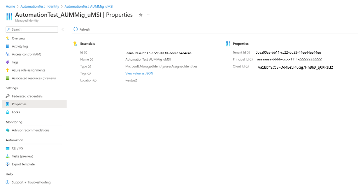 Capture d’écran montrant comment extraire l’ID client lors de la suppression.