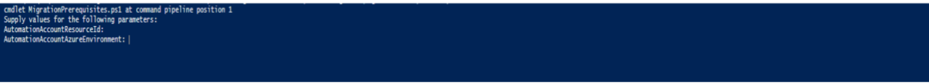 Capture d’écran montrant comment télécharger et exécuter le script.