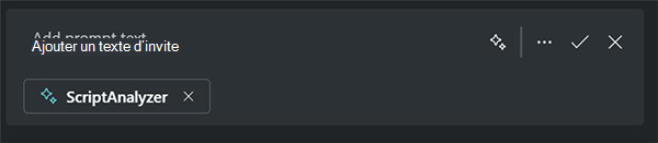 Capture d’écran de l’enregistrement de la fonctionnalité.