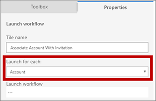 Lancer un workflow pour chaque compte.