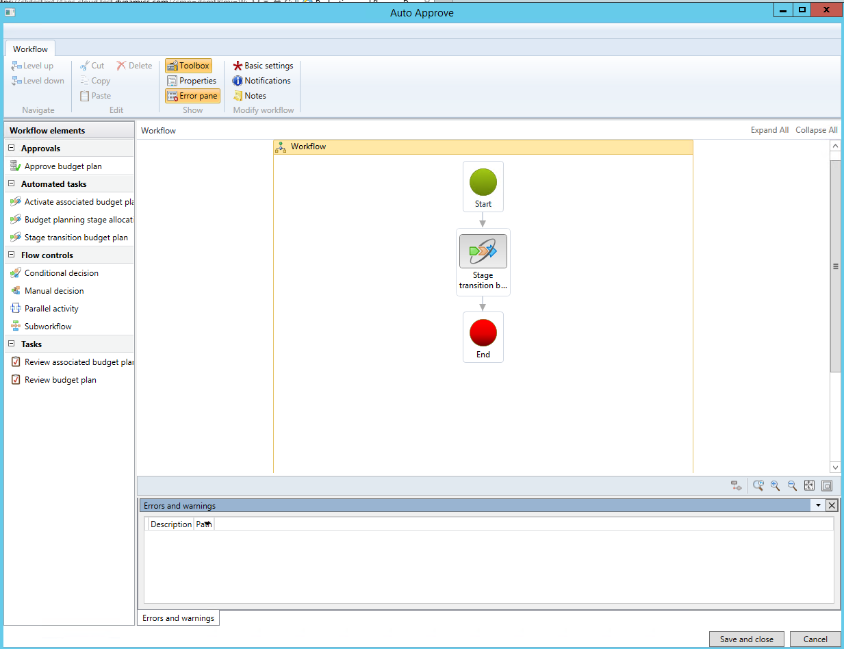 Plan budgétaire de transition échelonnée.