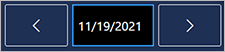 Date control example Date control example.