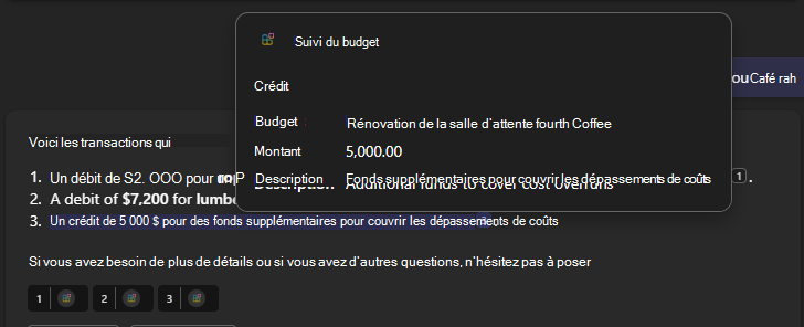 Une carte adaptative rendant une transaction de crédit.