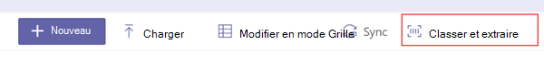 Capture d’écran montrant le modèle AI Builder.